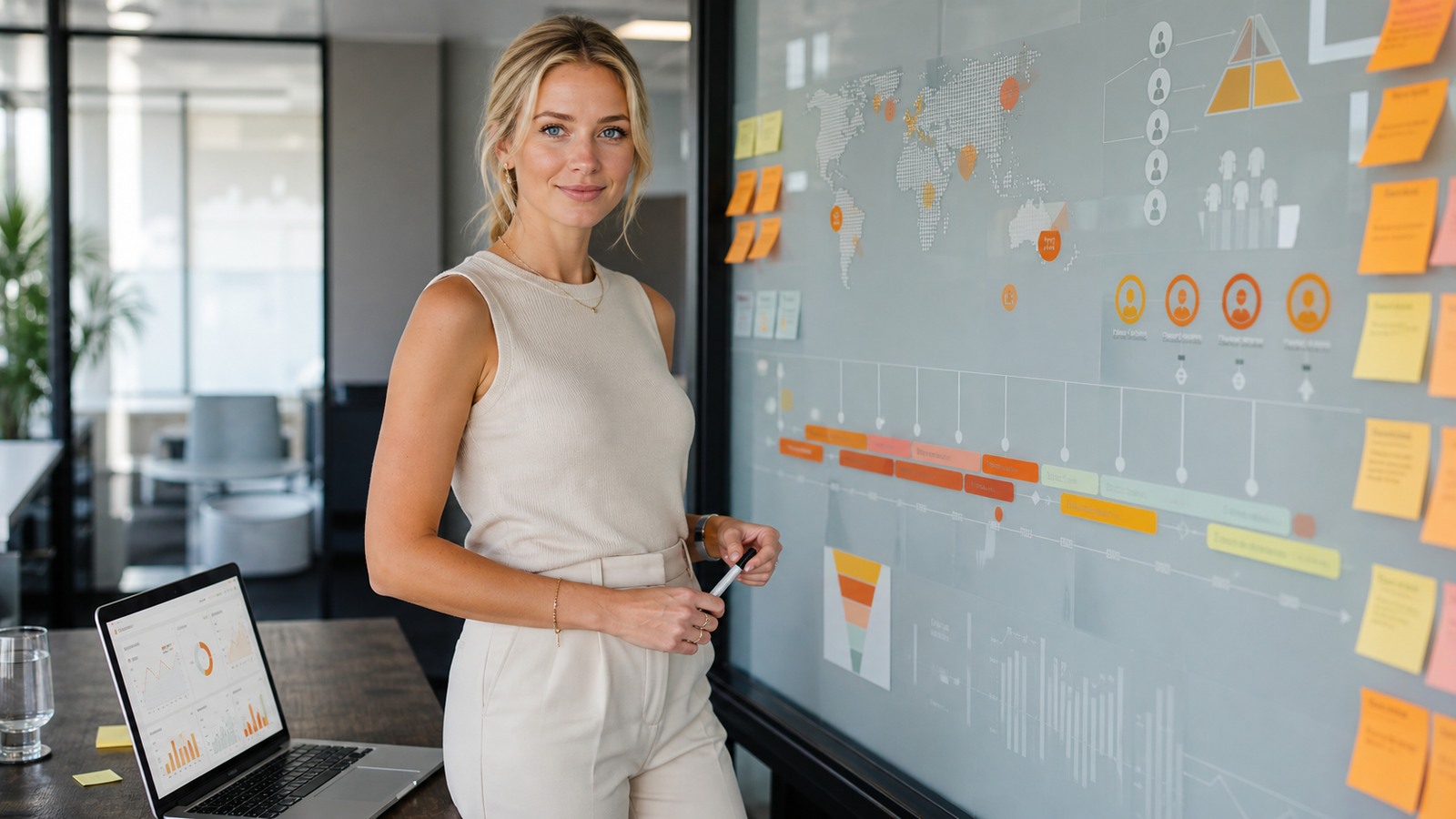 Consulting firm lead generation workspace with insight-led account research and outbound pipeline