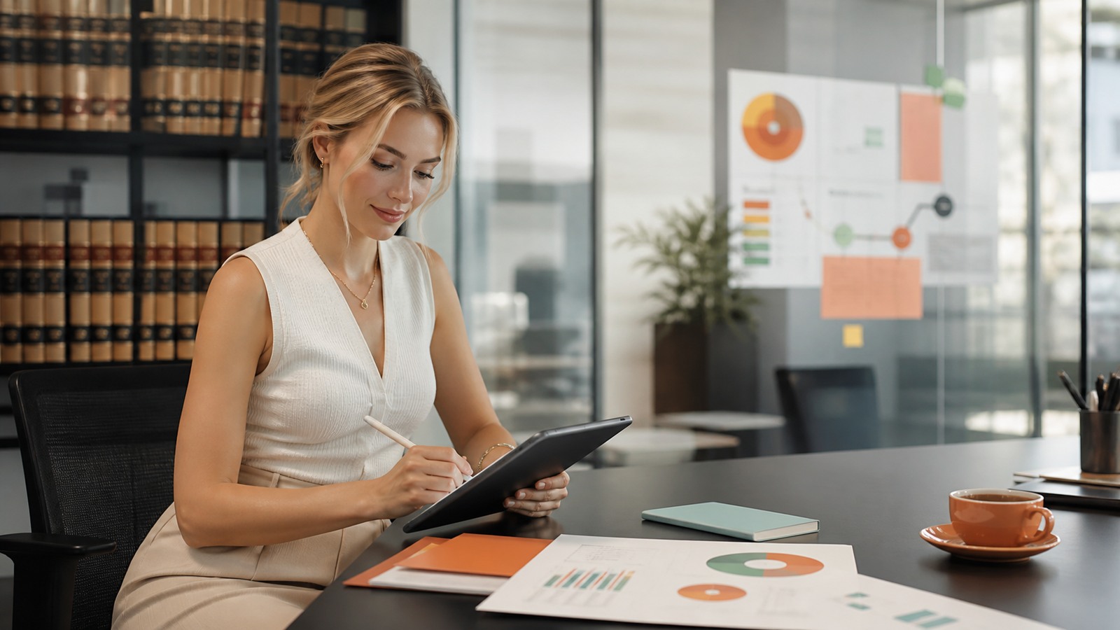 Law firm lead generation workspace with practice area targeting, trigger signals and careful partner-led outreach