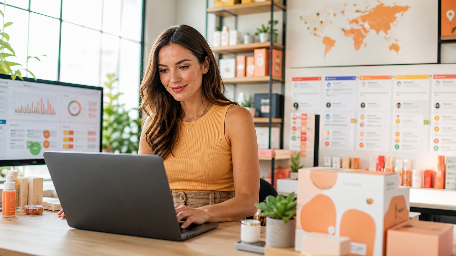 Ripe Leads ecommerce and retail lead generation workspace with products, accounts and CRM pipeline