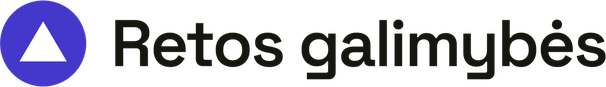 Retos galimybės logo