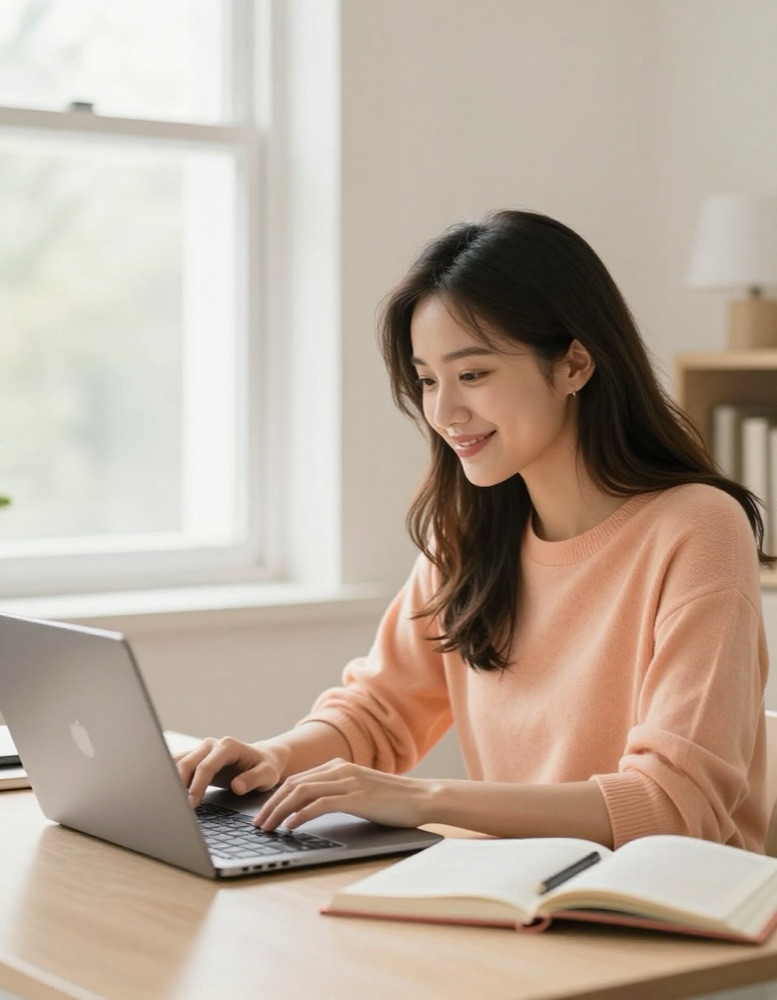 A student learning B2B outbound from the free Ripe Leads Academy